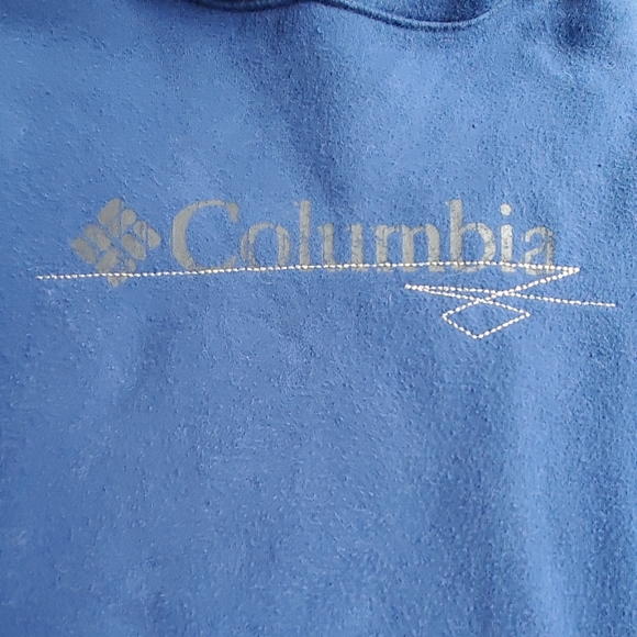 Y2K Columbia Graphic Pullover Hoodie - Picture 3 of 8